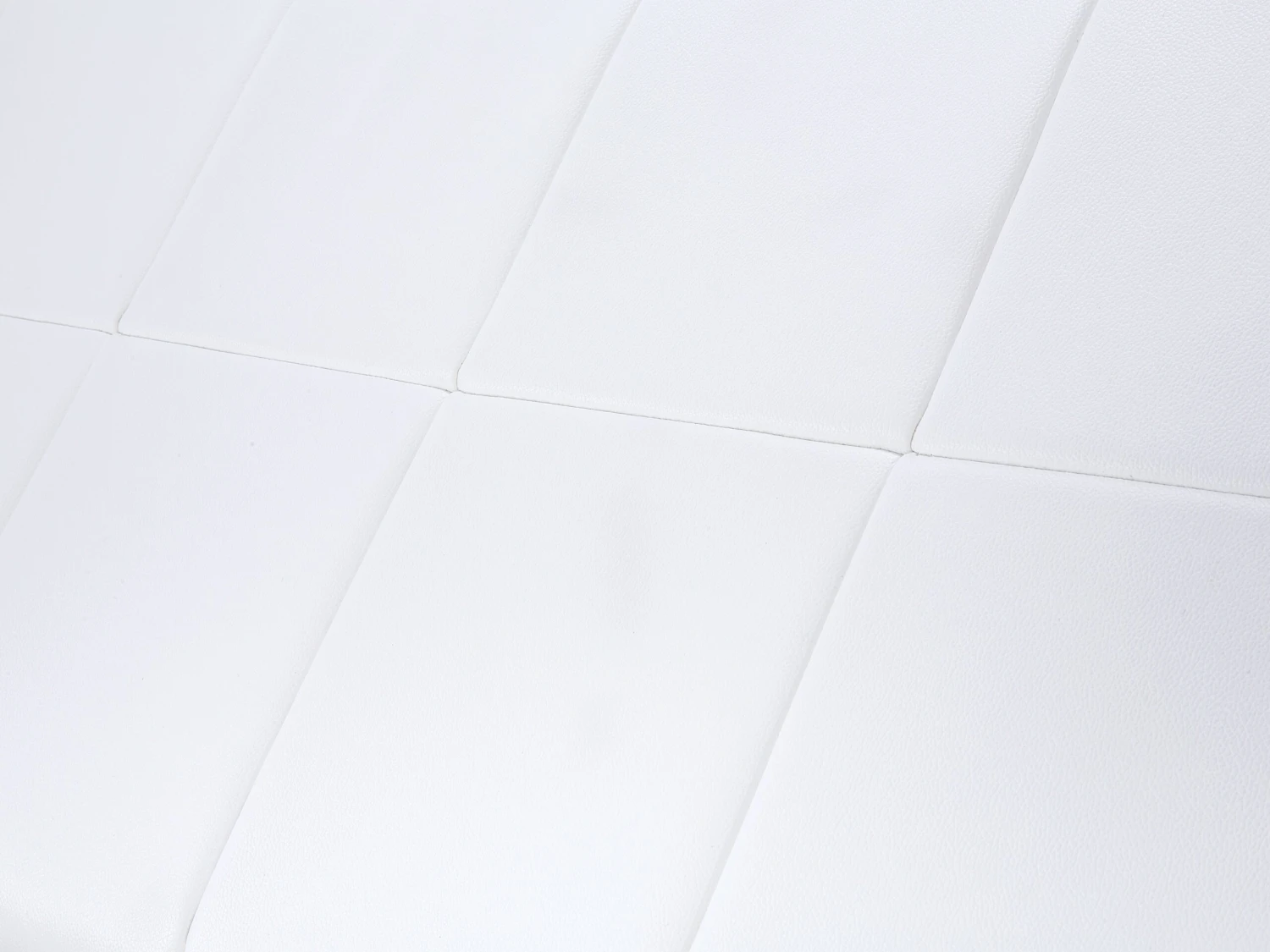 Vesisänky Nahka Valkoinen 180 X 200 Cm VICHY - Image 4