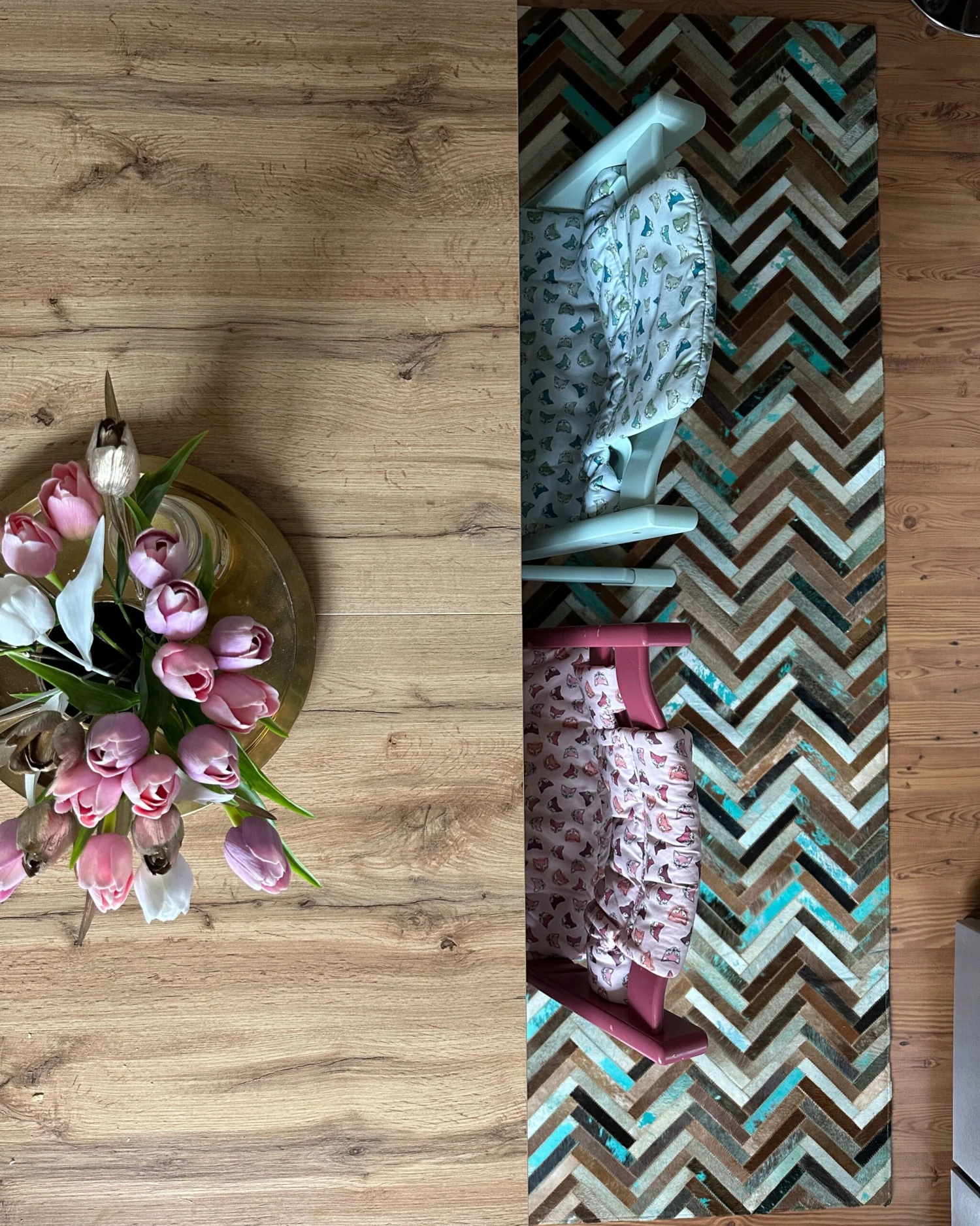 Matto Lehmännahka Monivärinen AMASYA Useita Kokoja - Image 2