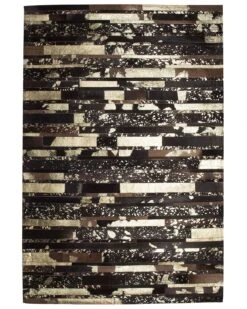 Matto Lehmännahka Ruskea/kulta ARTVIN Useita Kokoja -Koti Kaluste undef src sa picid 642908 type whitesh image