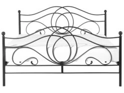 Sänky Metalli Musta LYRA Useita Kokoja -Koti Kaluste undef src sa picid 676917 type whitesh image