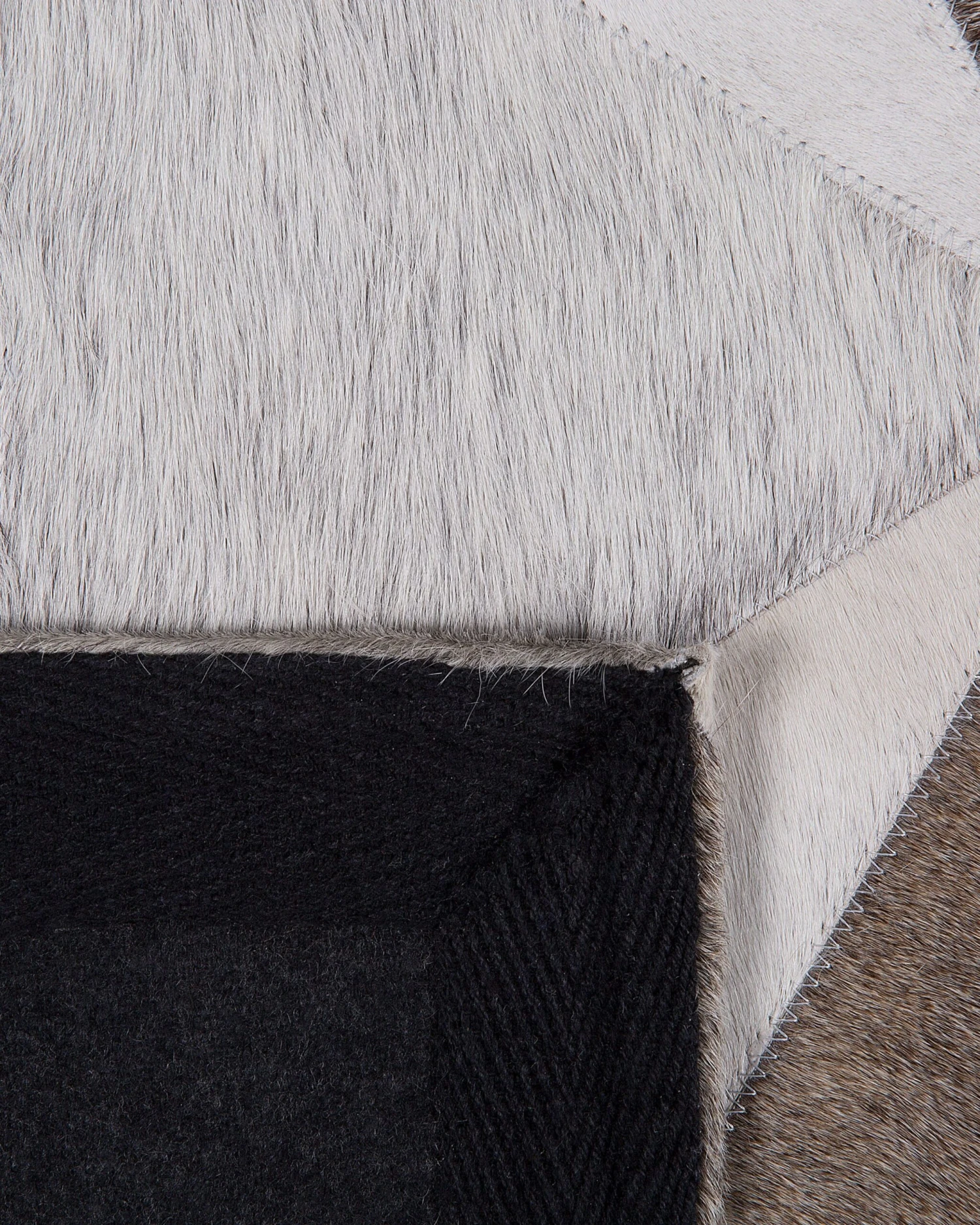 Matto Lehmännahka Harmaa ALAKA Useita Kokoja 9 Matto Lehmännahka Harmaa ALAKA Useita Kokoja - Image 7