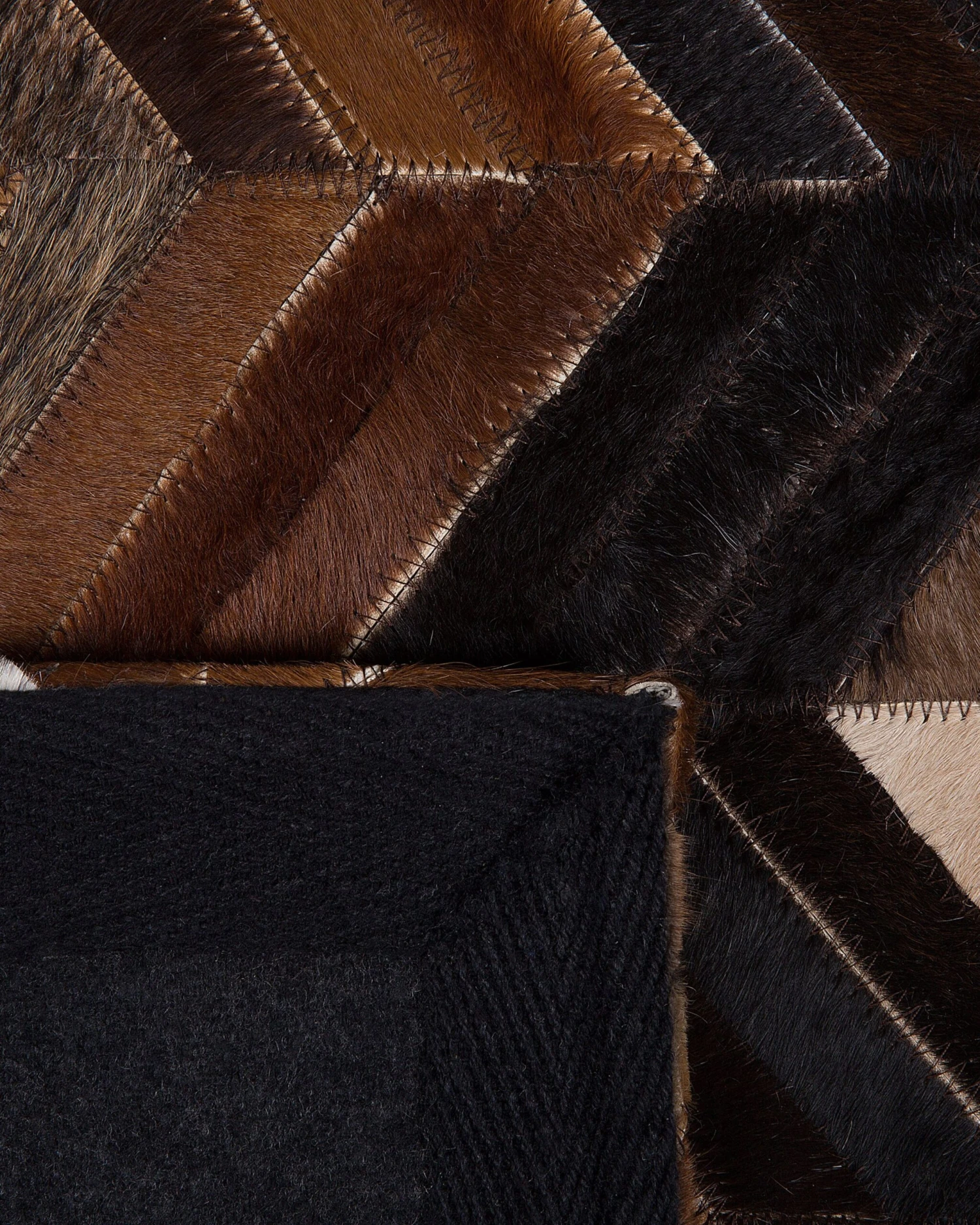 Matto Lehmännahka Ruskea BALAT Useita Kokoja - Image 5