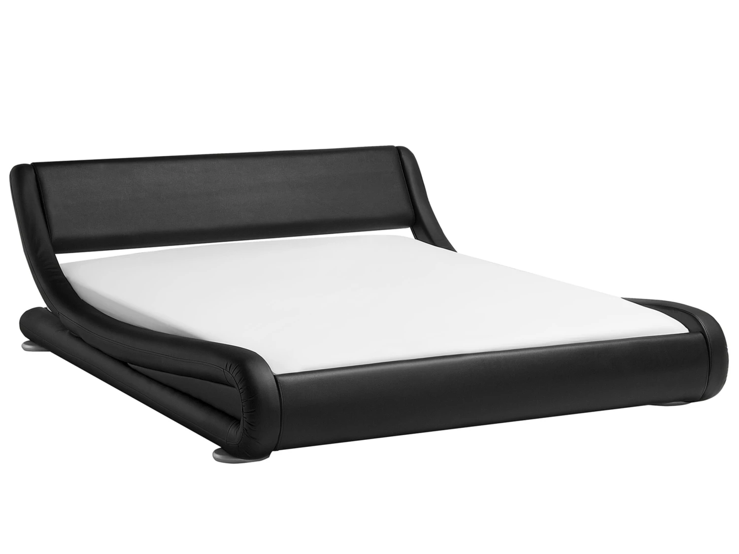 Sänky Keinonahka Musta AVIGNON Useita Kokoja - Image 4