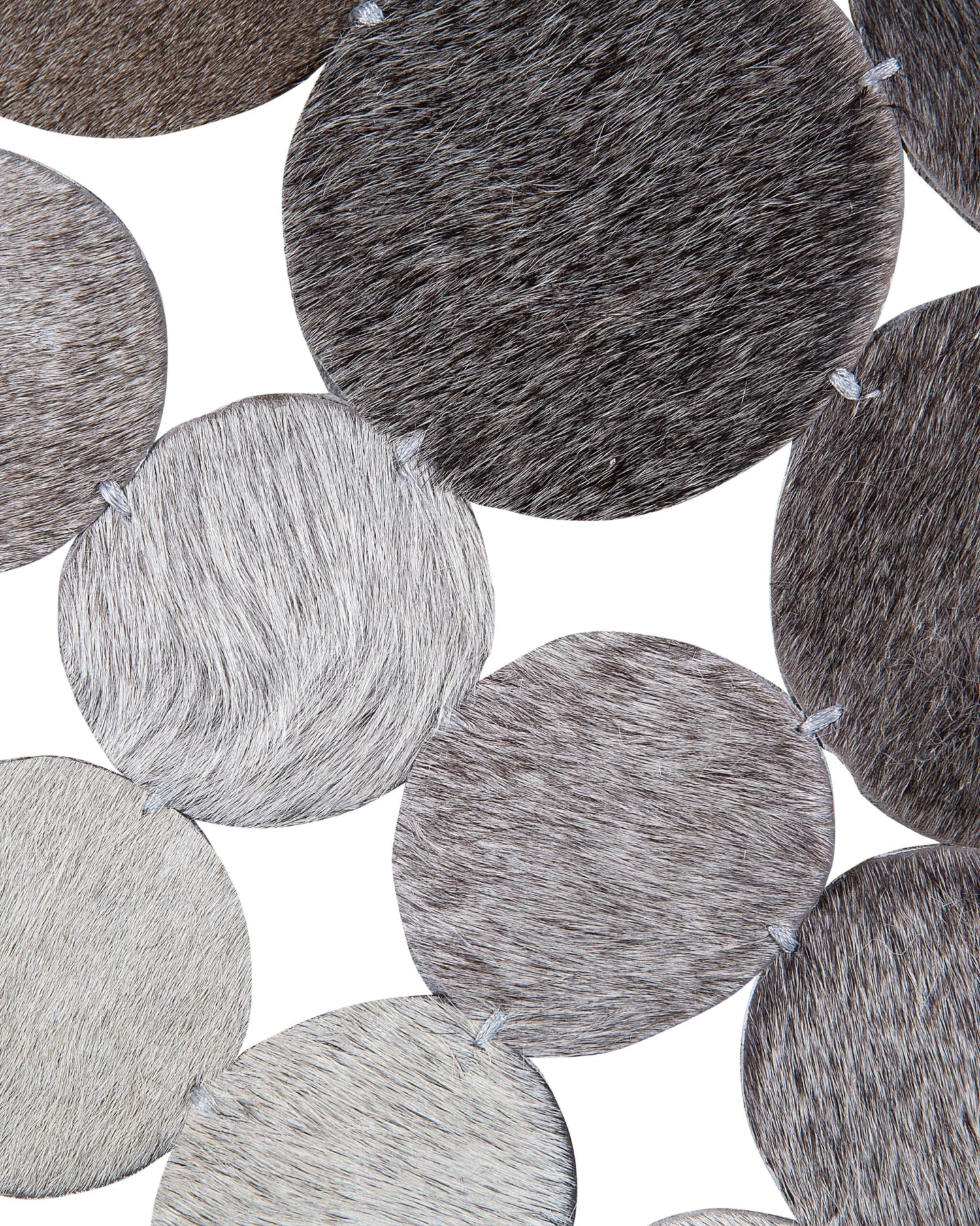 Matto Lehmännahka Harmaa 140 Cm HILVAN - Image 4