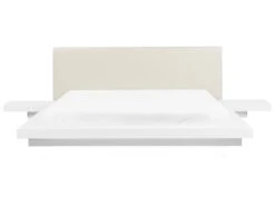Sänky Yöpöydät Valkoinen ZEN Useita Kokoja