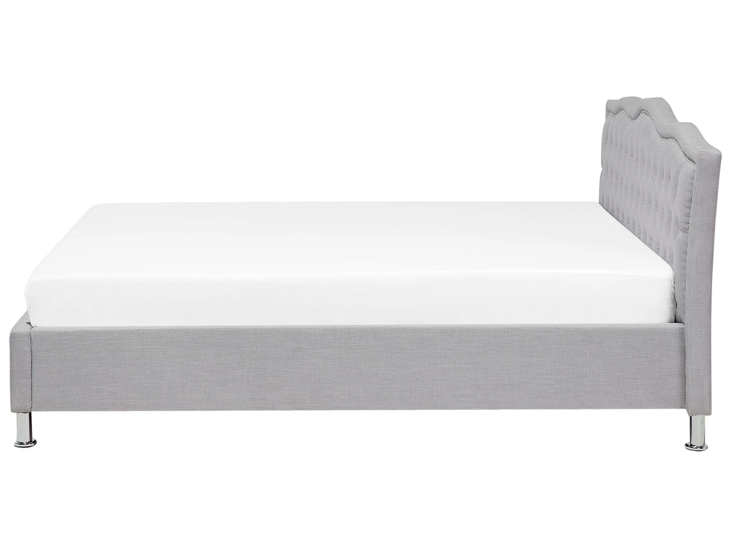 Sänky Kangas Säilytystila Vaaleanharmaa METZ Useita Kokoja - Image 6