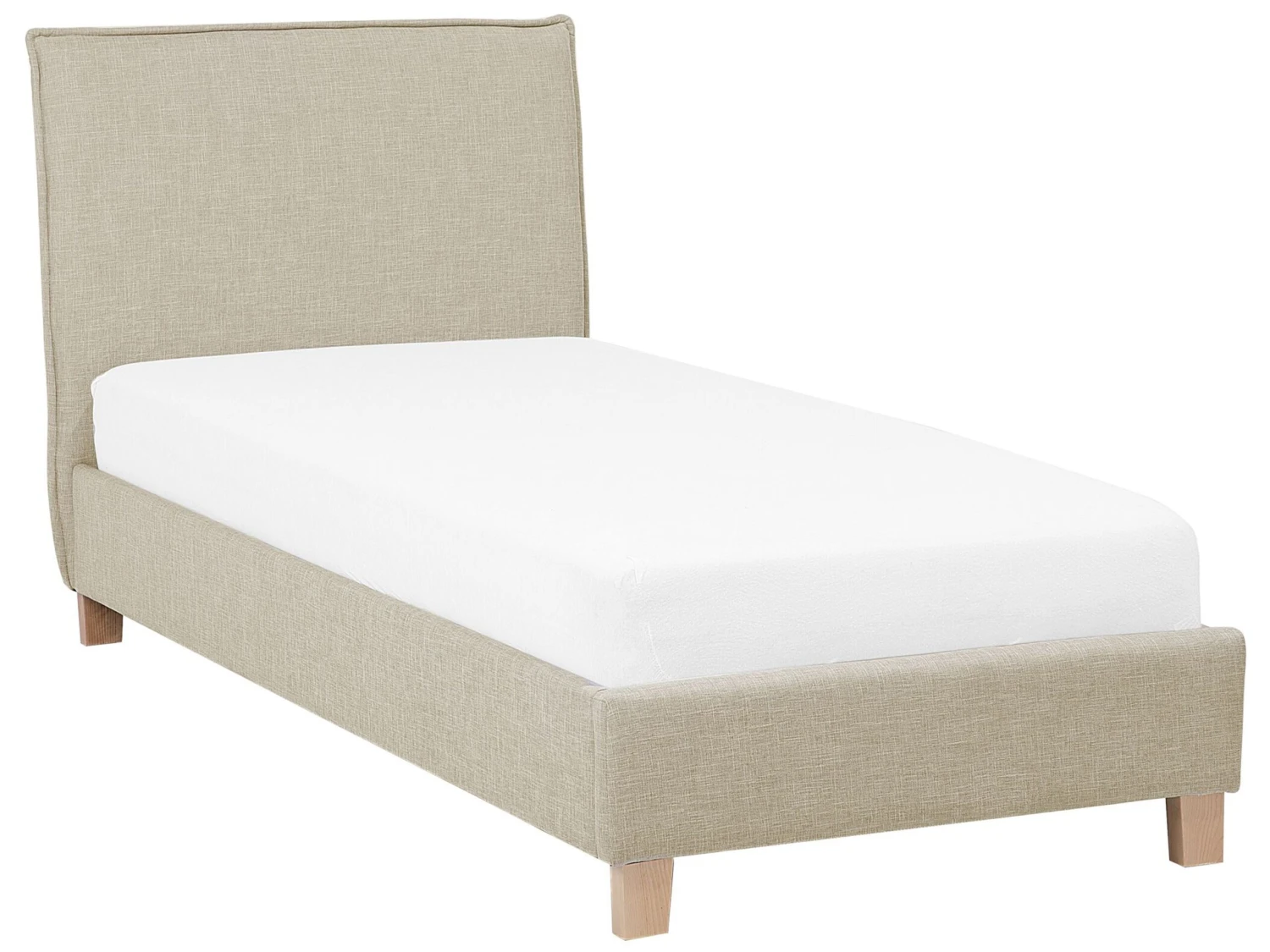 Sänky Kangas Vaaleanharmaa 90 X 200 Cm SENNEZ - Image 6