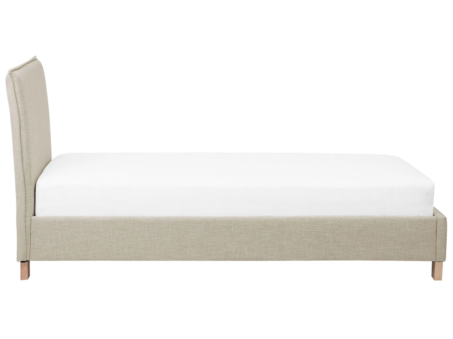 Sänky Kangas Vaaleanharmaa 90 X 200 Cm SENNEZ - Image 7