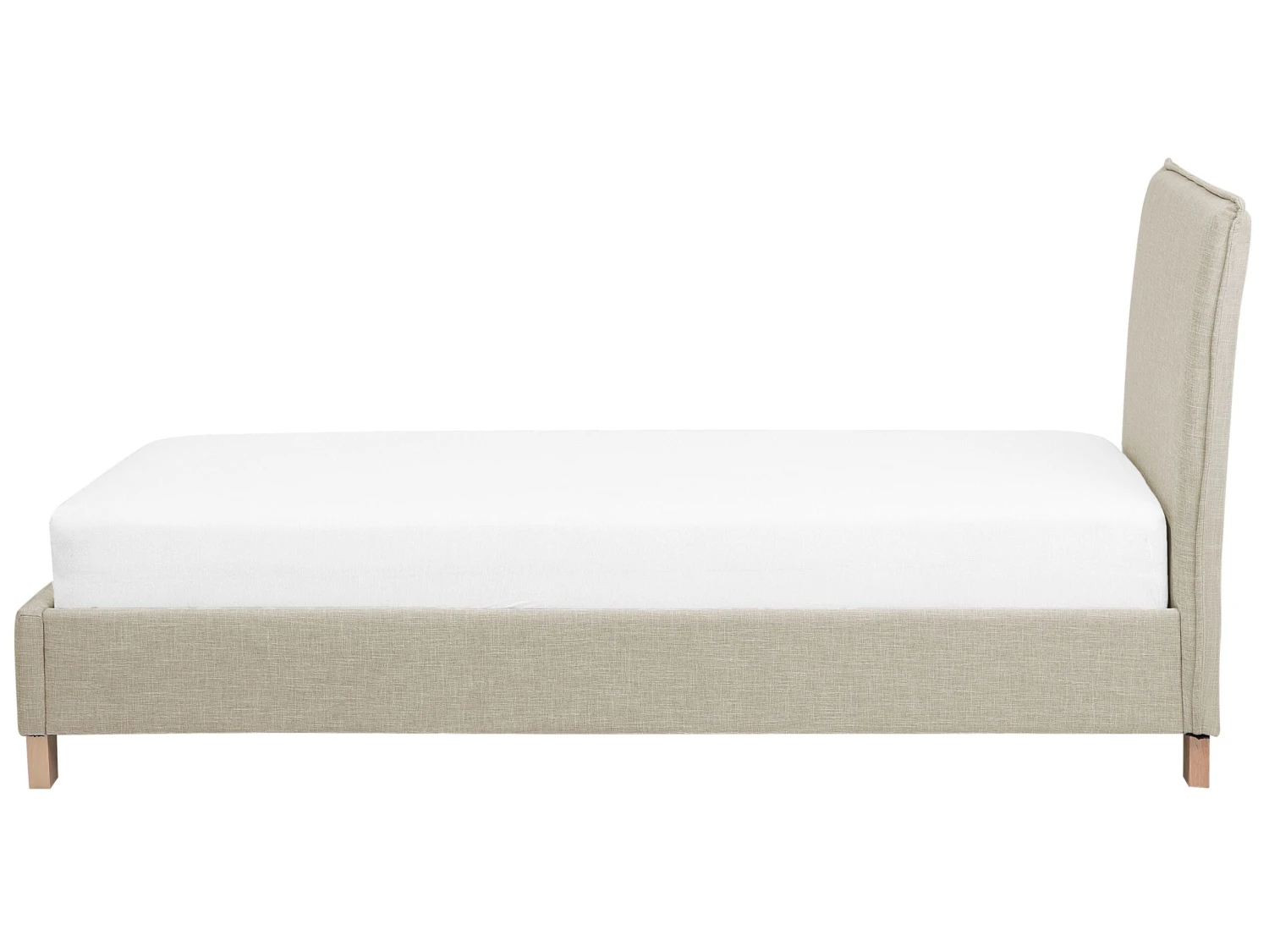 Sänky Kangas Vaaleanharmaa 90 X 200 Cm SENNEZ - Image 9