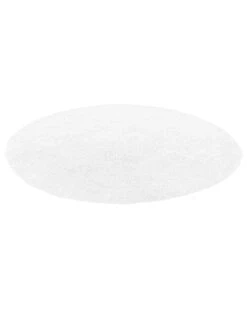 Pyöreä Matto Valkoinen ⌀ 140 Cm DEMRE -Koti Kaluste undef src sa picid 715251 type whitesh image
