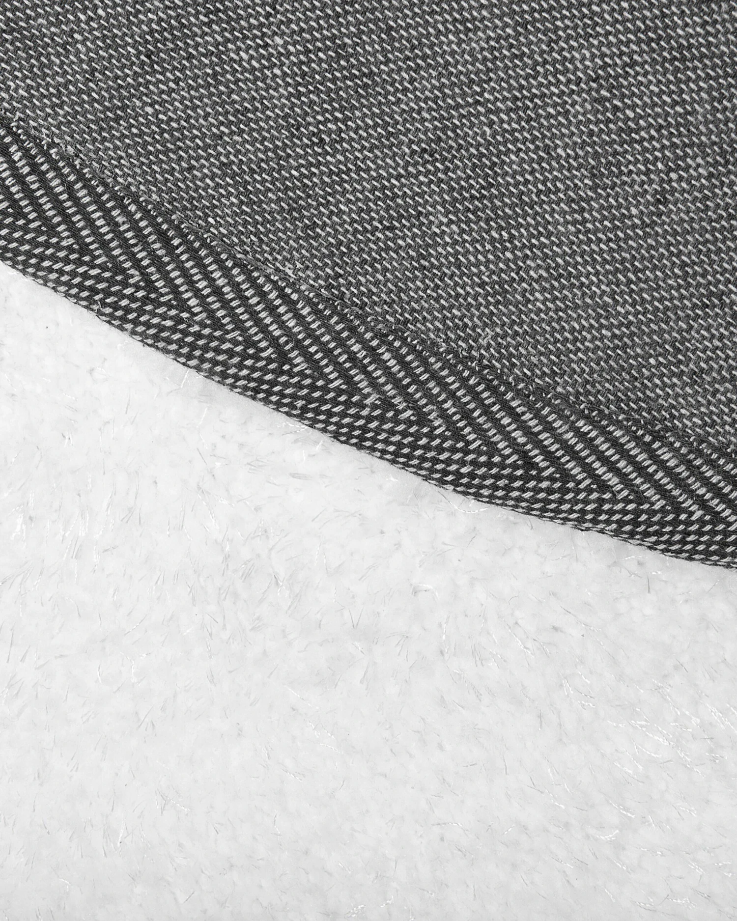 Pyöreä Matto Valkoinen ⌀ 140 Cm DEMRE - Image 6