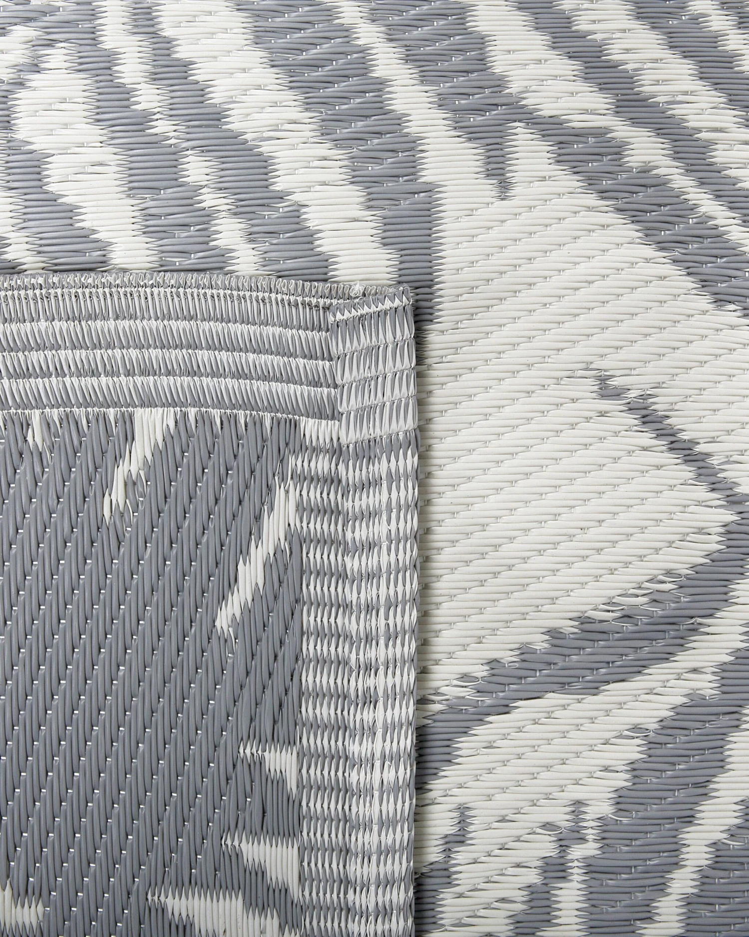 Ulkomatto Kaksipuolinen Vaaleanharmaa 120 X 180 Cm KOTA 6 Ulkomatto Kaksipuolinen Vaaleanharmaa 120 X 180 Cm KOTA - Image 4