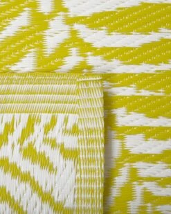 Ulkomatto Kaksipuolinen Keltainen 120 X 180 Cm KOTA -Koti Kaluste undef src sa picid 716141 type whitesh image