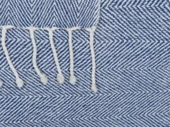 Huopa Puuvilla Sininen 130 X 160 Cm TILMI -Koti Kaluste undef src sa picid 728678 type whitesh image