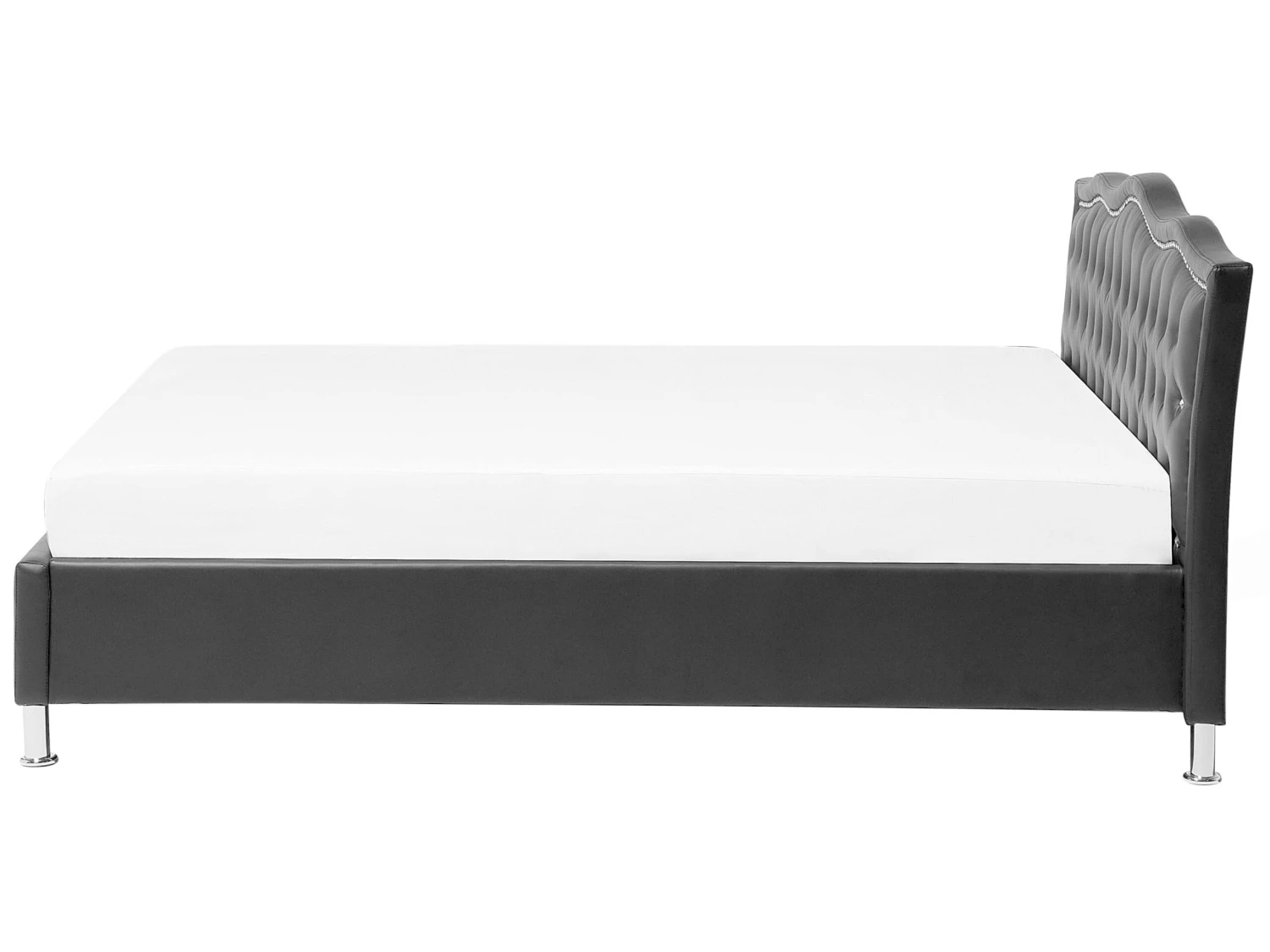 Sänky Keinonahka Musta METZ Useita Kokoja - Image 5