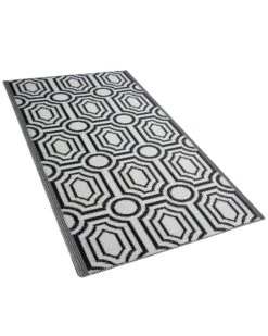 Ulkomatto Kaksipuolinen Musta 90 X 180 Cm BIDAR -Koti Kaluste undef src sa picid 734124 type whitesh image