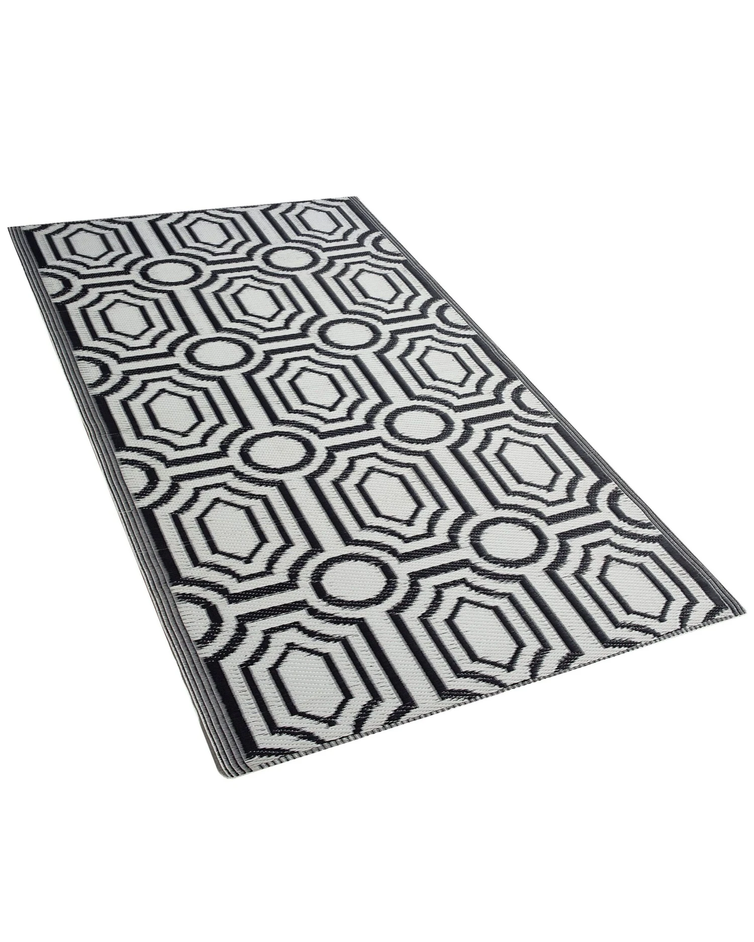 Ulkomatto Kaksipuolinen Musta 90 X 180 Cm BIDAR - Image 3