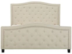 Sänky Kangas Beige AUREL Useita Kokoja -Koti Kaluste undef src sa picid 734163 type whitesh image