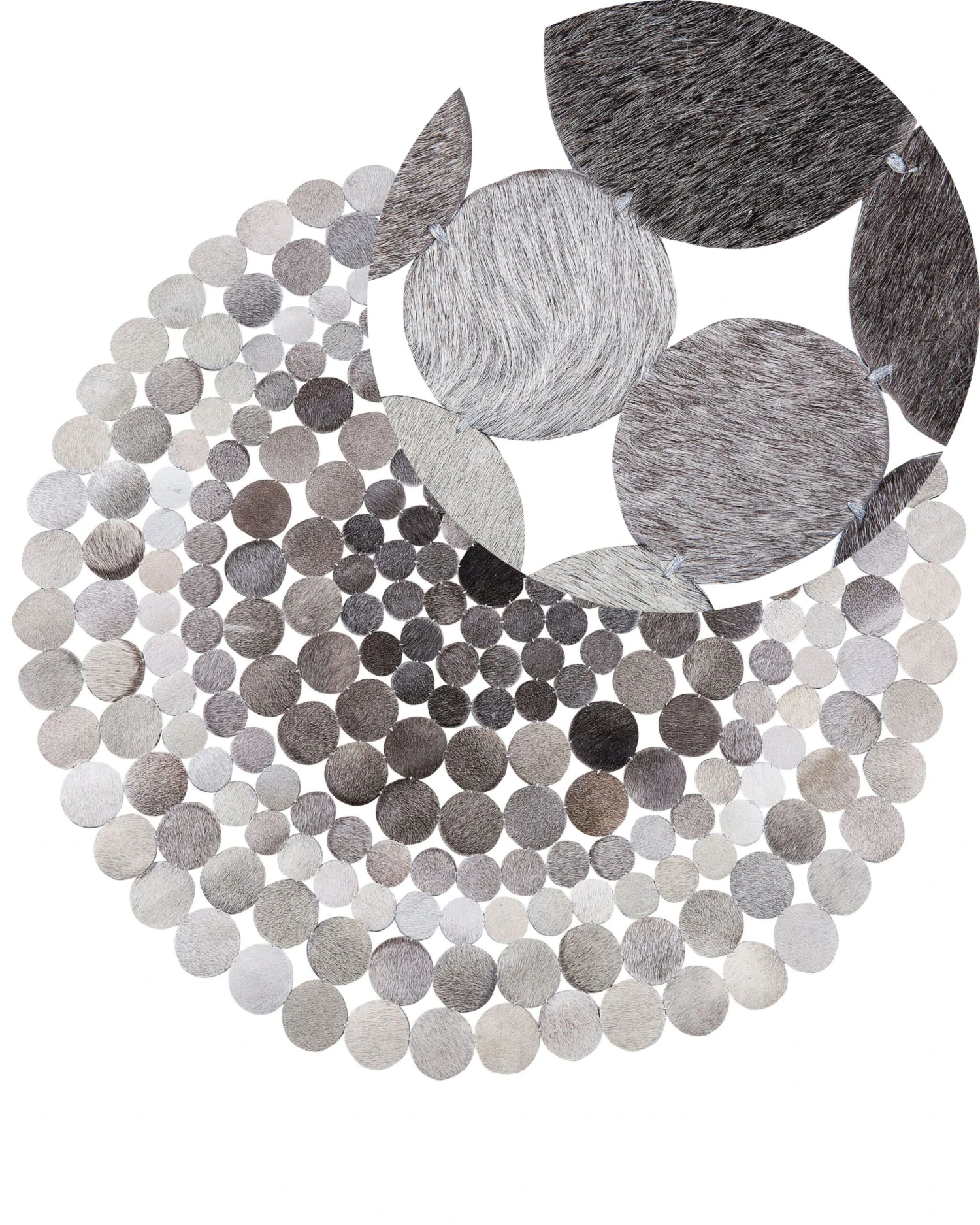 Matto Lehmännahka Harmaa 140 Cm HILVAN