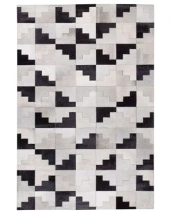 Matto Lehmännahka Musta/harmaa EFIRLI Useita Kokoja 13 Matto Lehmännahka Musta/harmaa EFIRLI Useita Kokoja -Koti Kaluste undef src sa picid 743022 type whitesh image