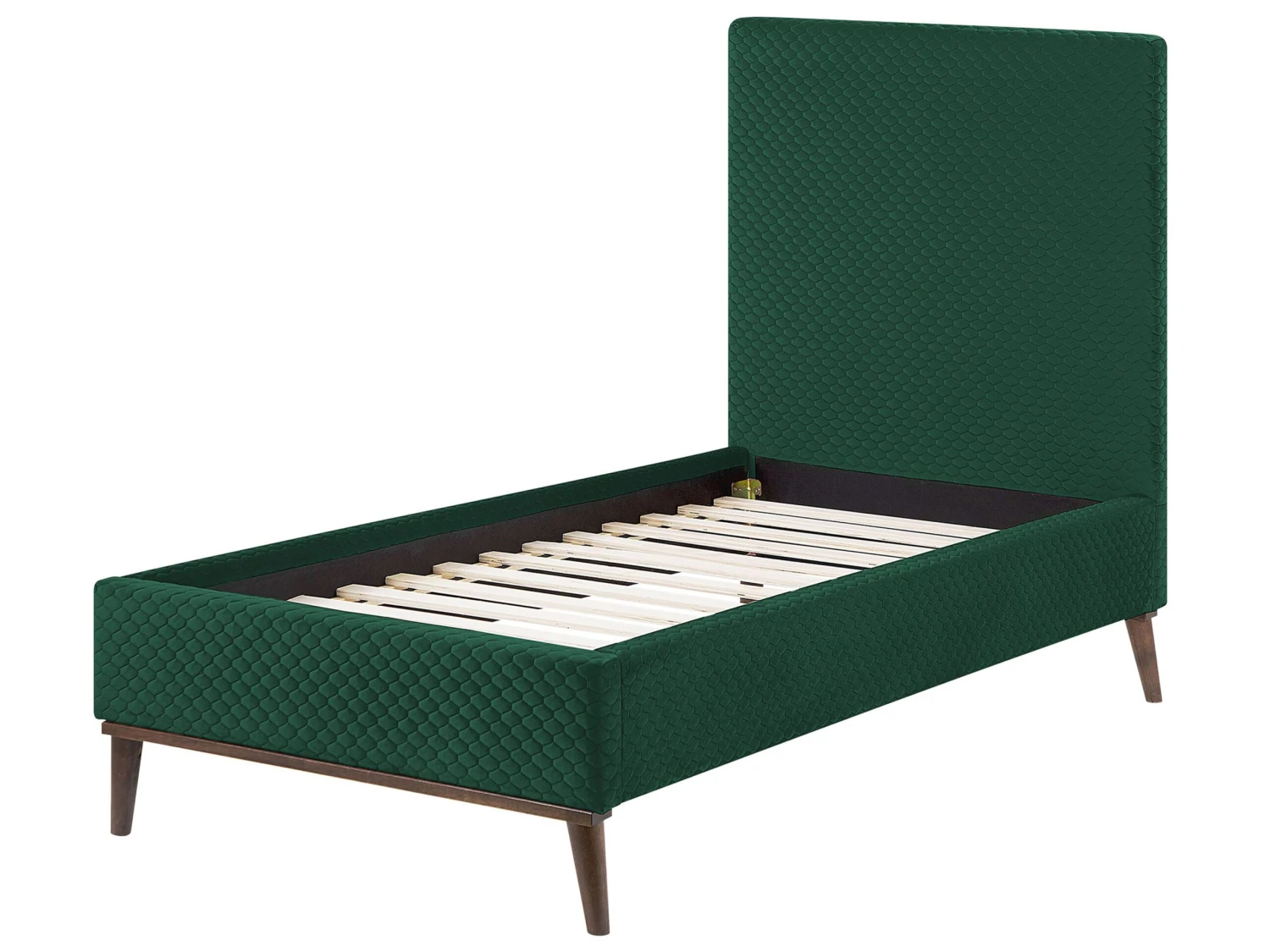 Sänky Sametti Tummanvihreä 90 X 200 Cm BAYONNE - Image 7