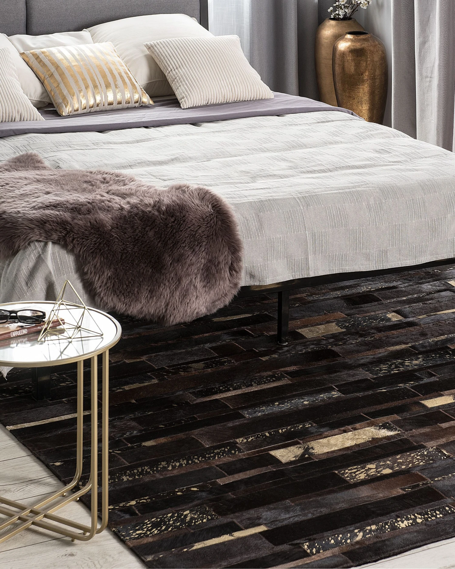 Sänky Metalli Musta CLAMART Useita Kokoja - Image 3