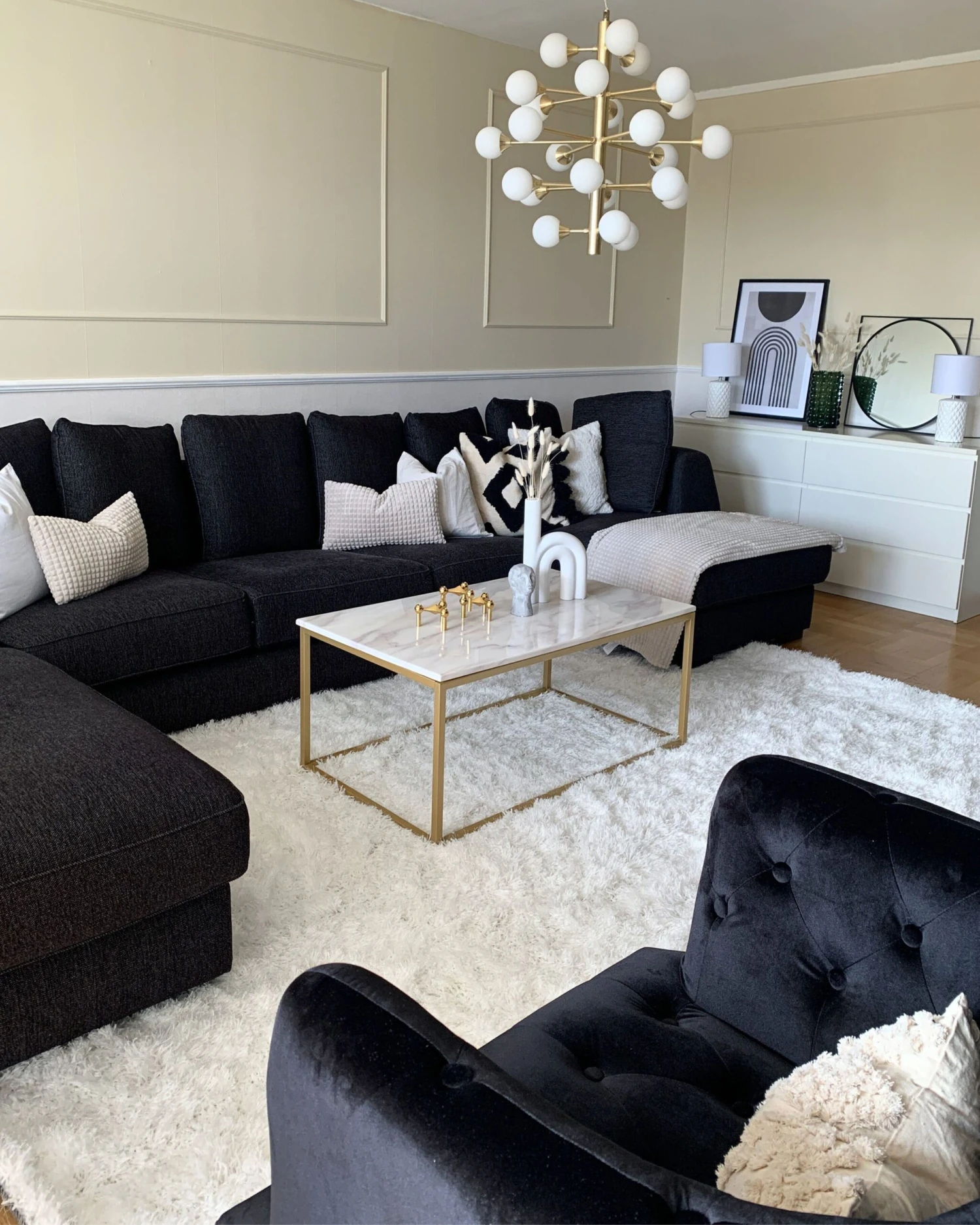 Matto Kangas Valkoinen CIDE Useita Kokoja - Image 2