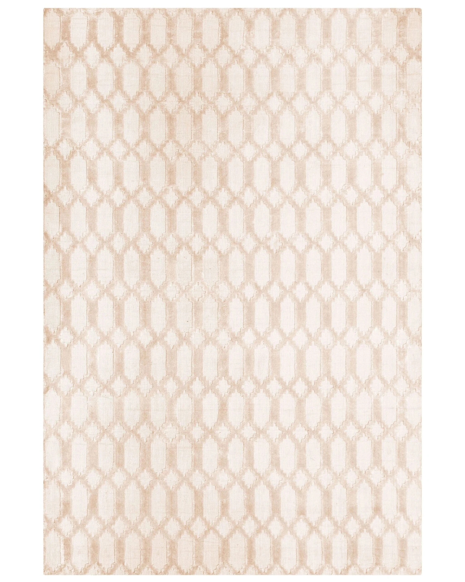 Matto Viskoosi Beige CIZRE Useita Kokoja - Image 3