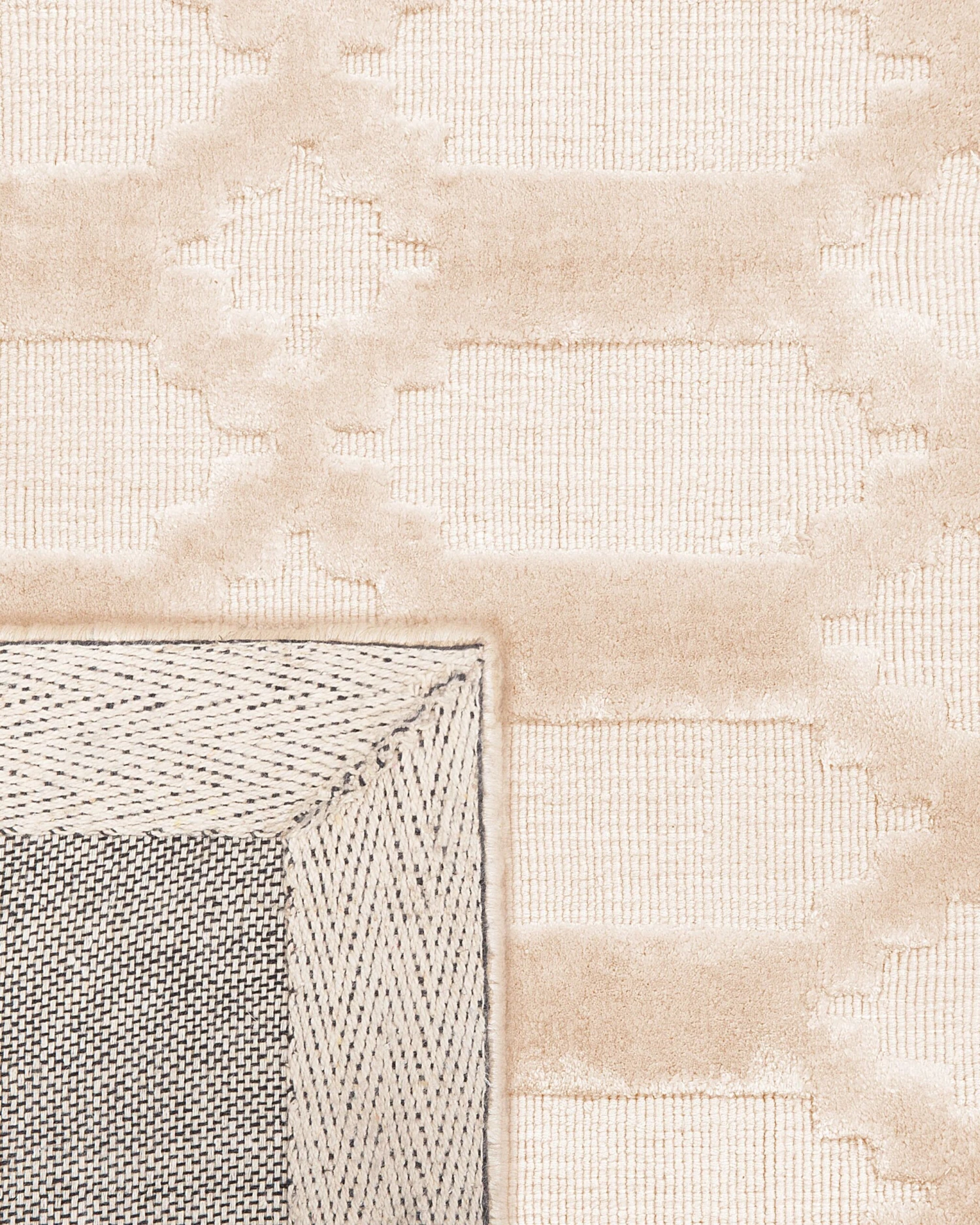 Matto Viskoosi Beige CIZRE Useita Kokoja - Image 6