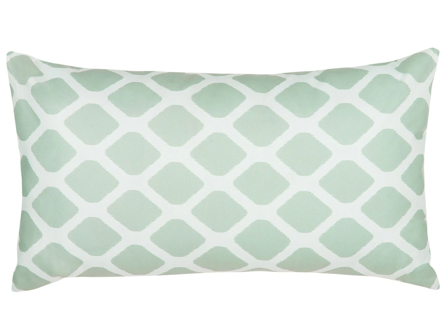 Tyyny Ulkotiloihin 40 X 70 Cm Mintunvihreä Ja Valkoinen KALAMOS 3 Tyyny Ulkotiloihin 40 X 70 Cm Mintunvihreä Ja Valkoinen KALAMOS