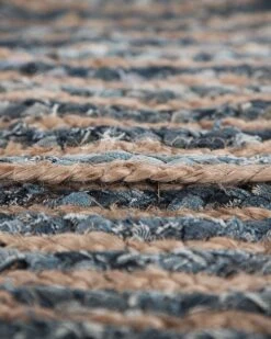 Matto Juutti Sininen/beige 120 Cm MASLAK -Koti Kaluste undef src sa picid 756601 type whitesh image