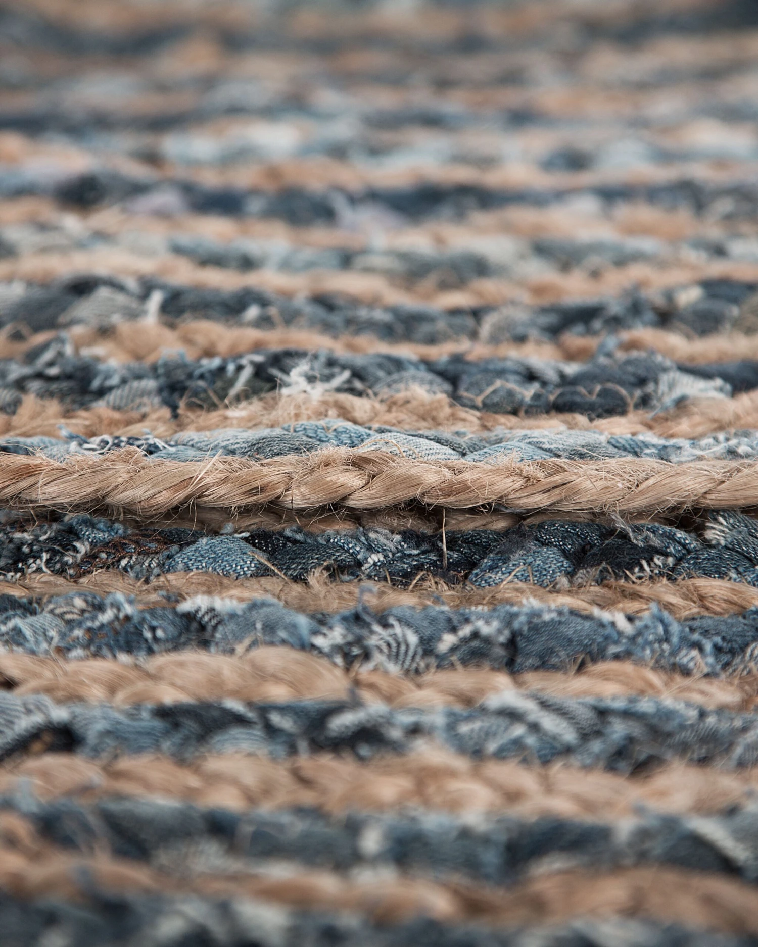 Matto Juutti Sininen/beige 120 Cm MASLAK - Image 6