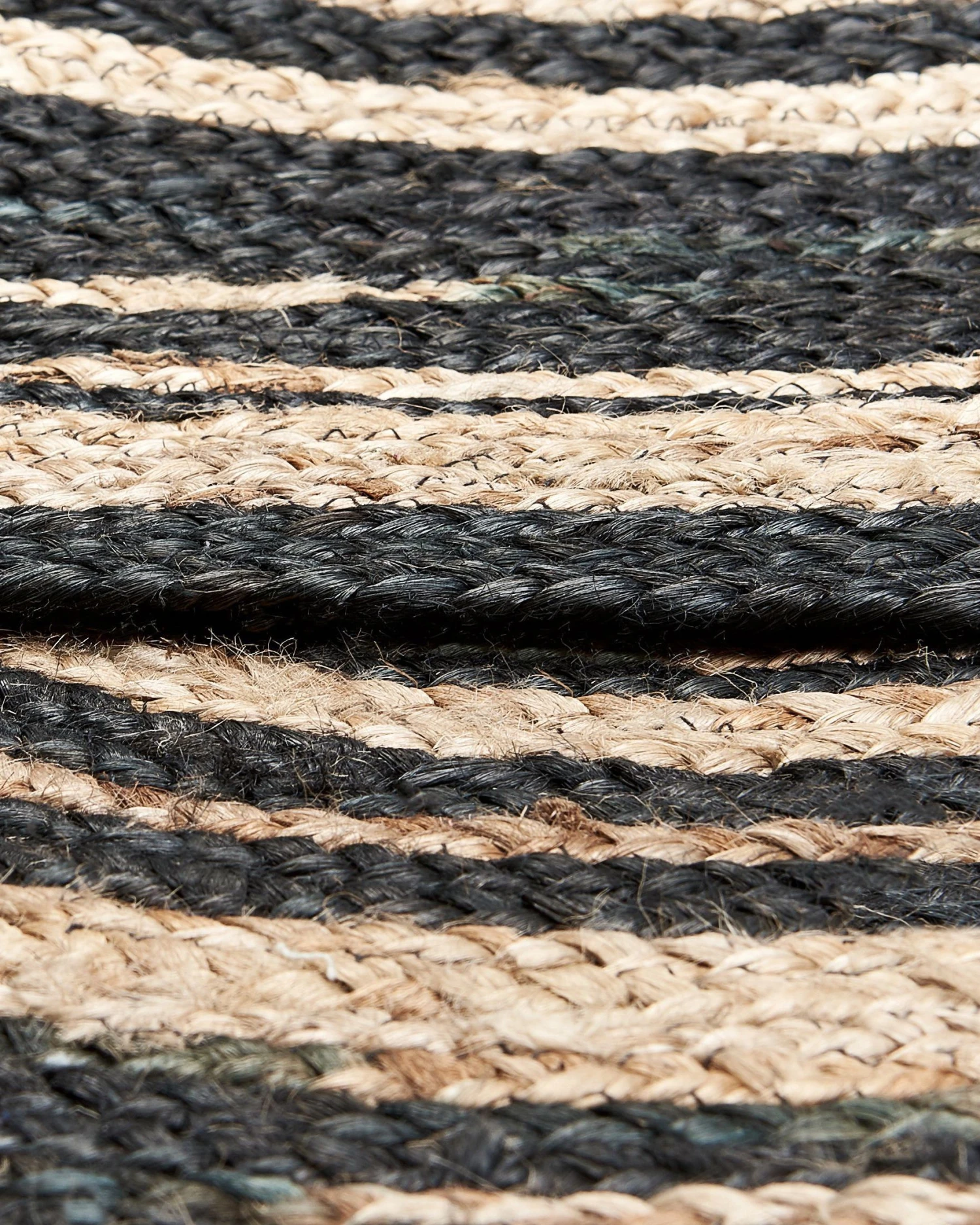 Pyöreä Matto Musta/beige 140cm ARTORA - Image 3