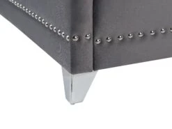 Sänky Sametti Harmaa AYETTE Useita Kokoja 19 Sänky Sametti Harmaa AYETTE Useita Kokoja -Koti Kaluste undef src sa picid 762717 type whitesh image