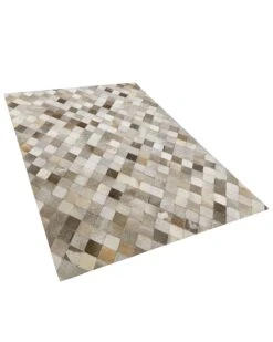 Matto Lehmännahka Harmaa/ruskea BANAZ Useita Kokoja -Koti Kaluste undef src sa picid 764629 type whitesh image