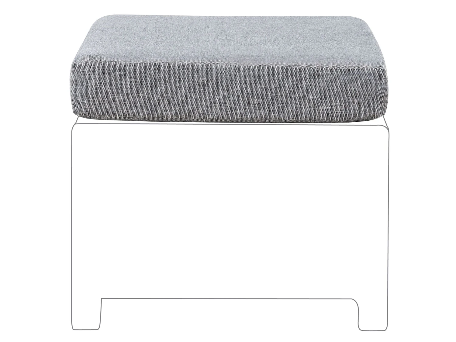 Tyynynpäälliset Ulkotiloihin Harmaa MILANO - Image 6