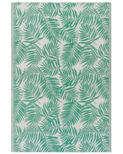 Ulkomatto Kaksipuolinen Sinivihreä 160 X 230 Cm KOTA