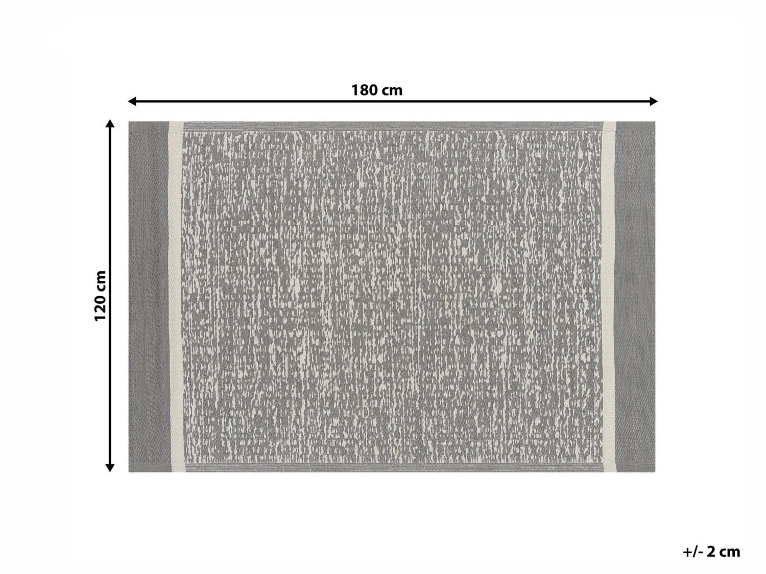 Ulkomatto Harmaa 120 X 180 Cm BALLARI - Image 6