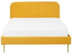 Sänky Sametti Keltainen FLAYAT Useita Kokoja -Koti Kaluste undef src sa picid 767569 type whitesh image