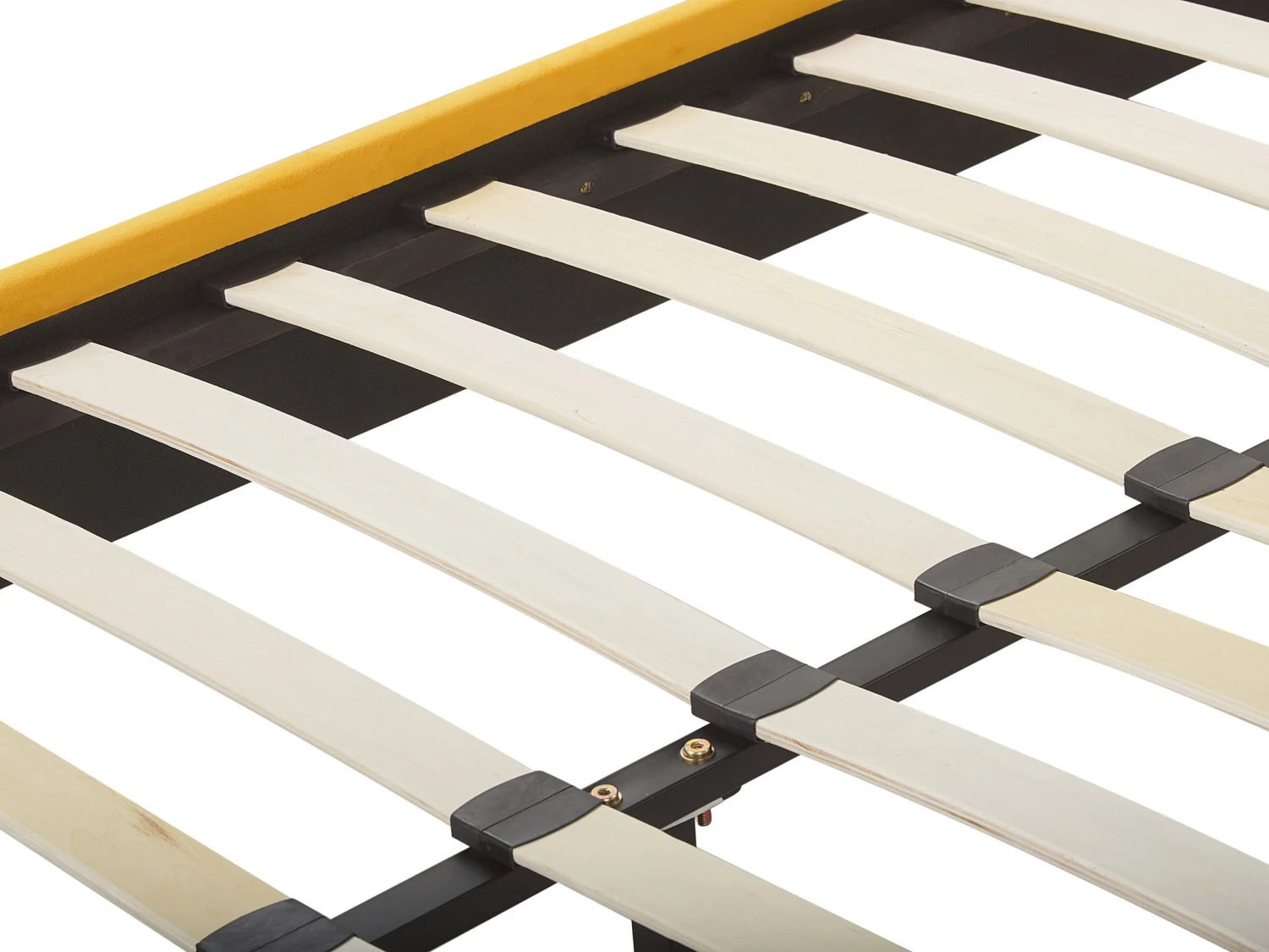 Sänky Sametti Keltainen FLAYAT Useita Kokoja - Image 8