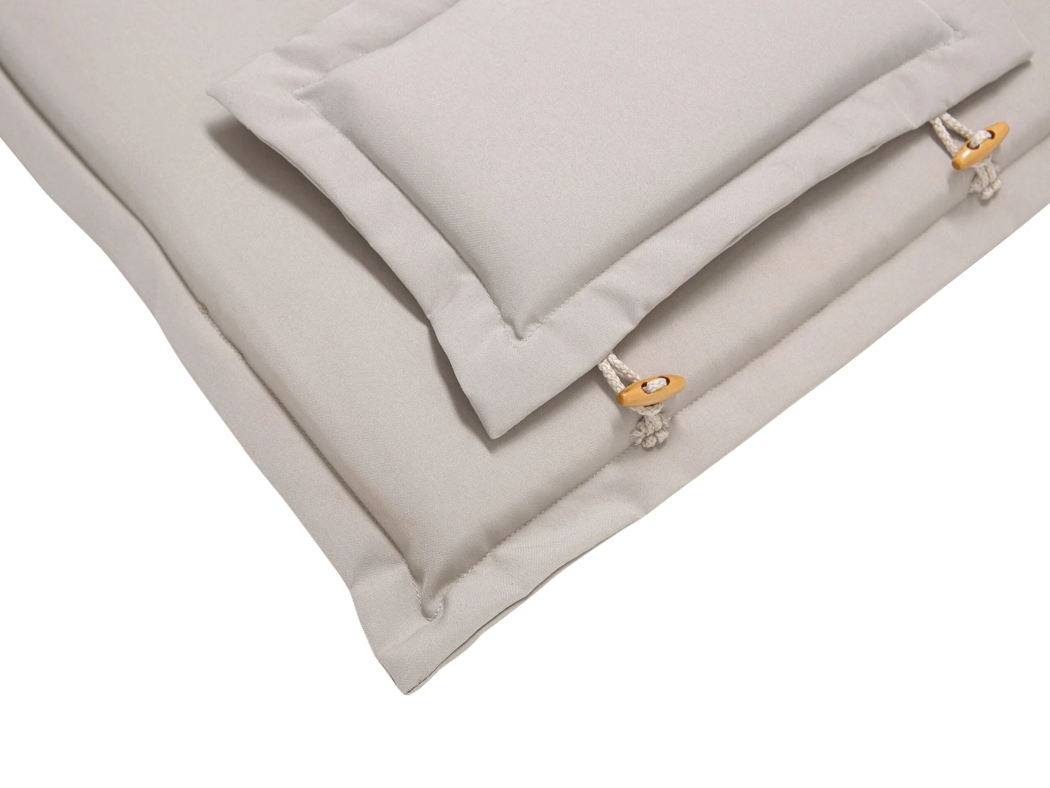 Istuintyyny 2 Kpl Harmaanruskea MAUI - Image 4