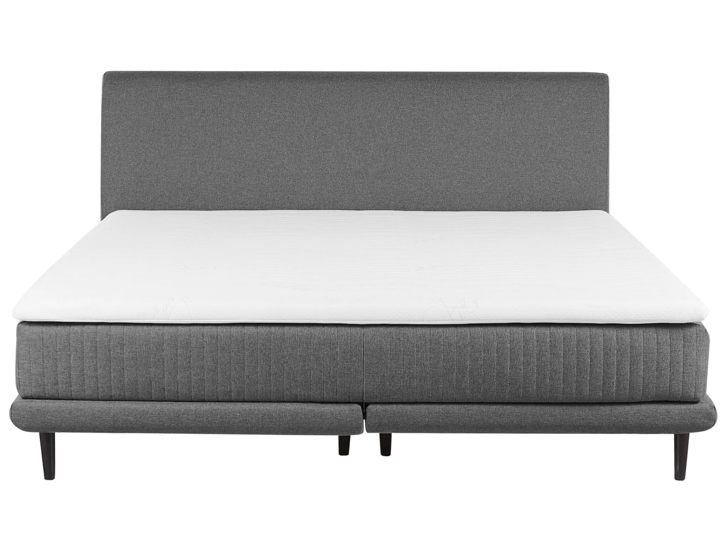 Jenkkisänky Kangas Vaaleanharmaa MADAME Useita Kokoja - Image 5