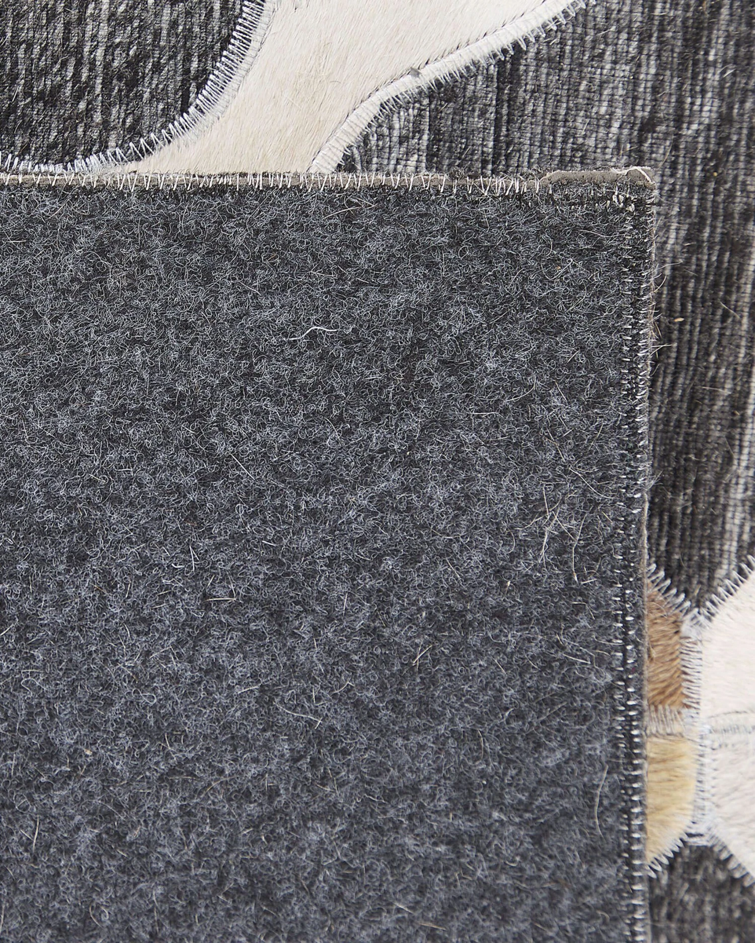 Matto Lehmännahka Harmaa/beige ROLUNAY Useita Kokoja - Image 5