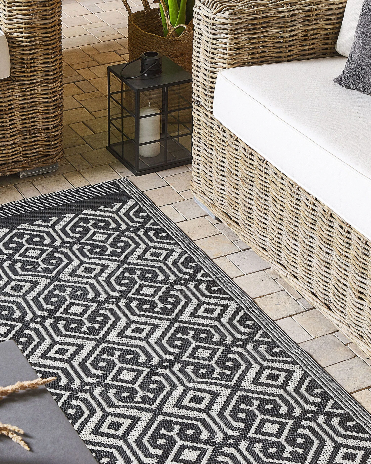 Ulkomatto Musta 120 X 180 Cm BARMER - Image 2