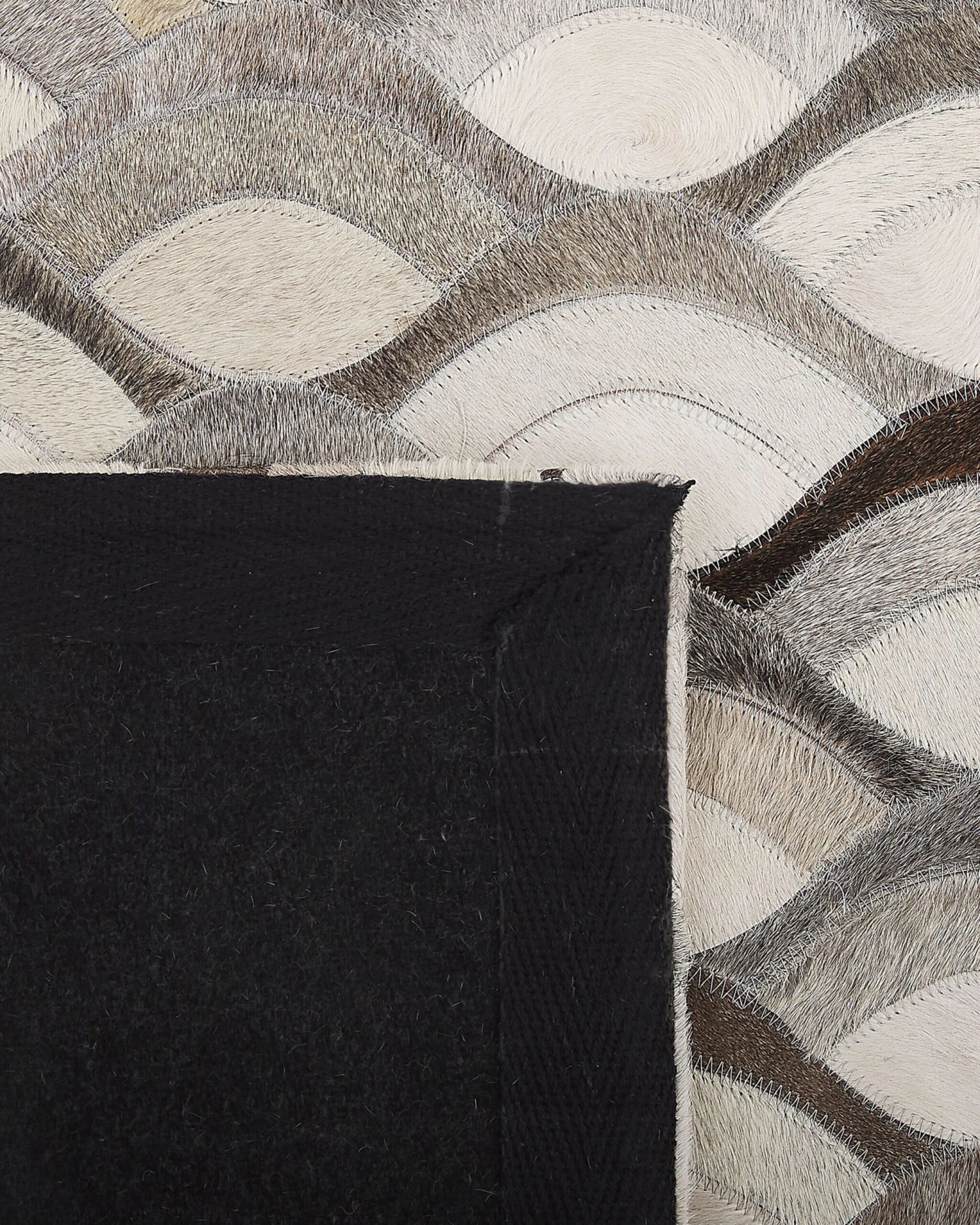 Matto Lehmännahka Ruskea/beige KIRCA Useita Kokoja - Image 5