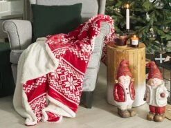 Punainen Huopa 150 X 200 Cm VANTAA -Koti Kaluste undef src sa picid 787282 type color image