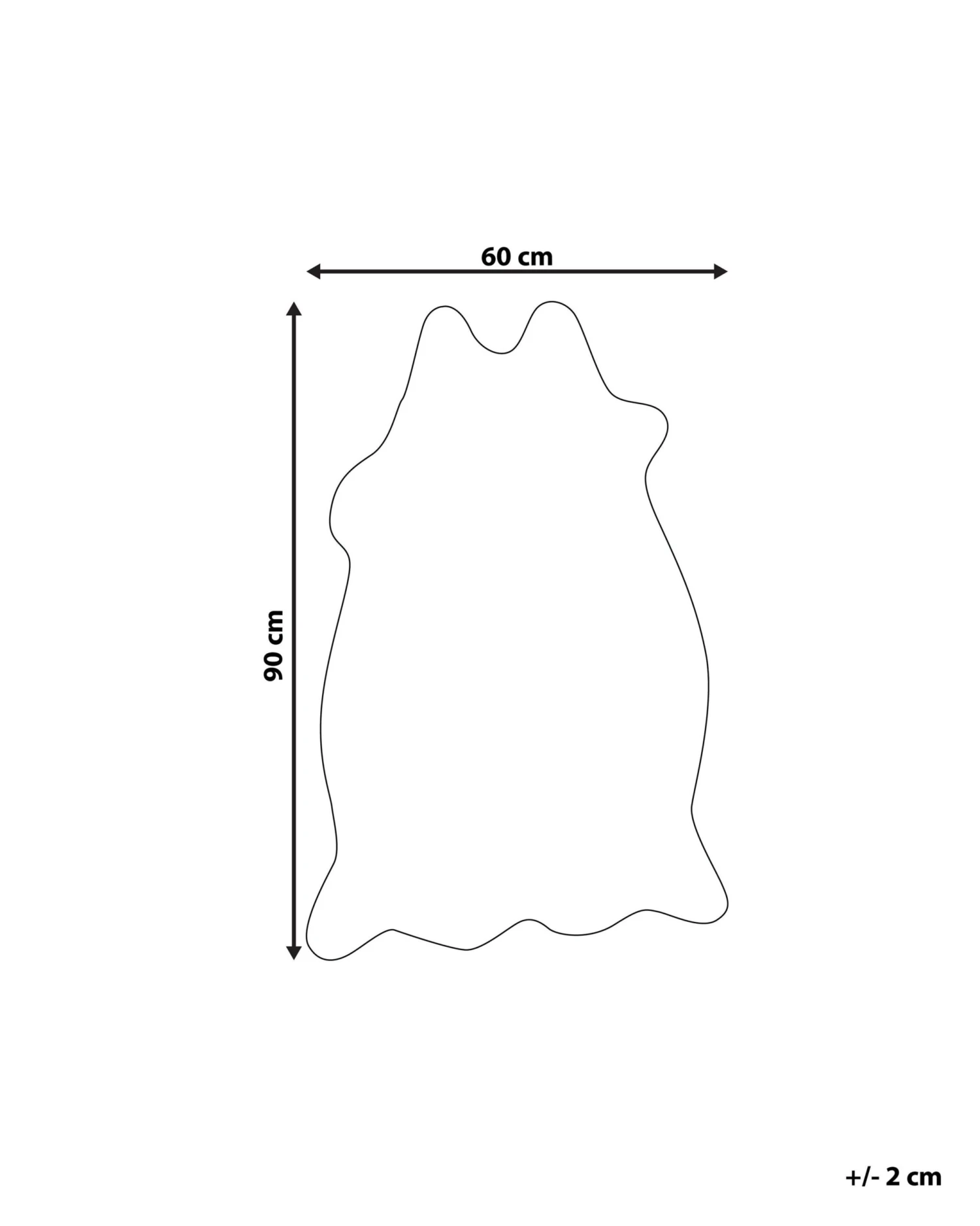 Tekotalja 60x90 Cm Lehmä Mustavalkoinen NAMBUNG - Image 5
