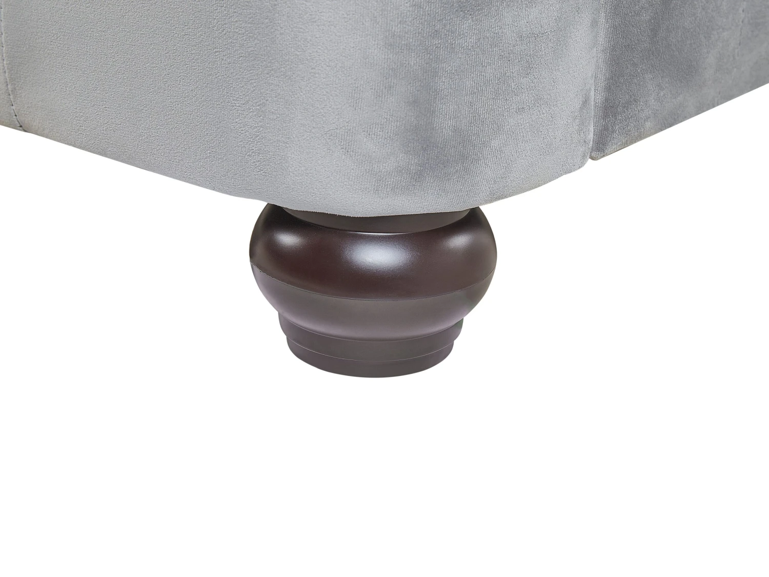 Parisänky Sametti Vaaleanharmaa 180 X 200 Cm CAVAILLON - Image 9