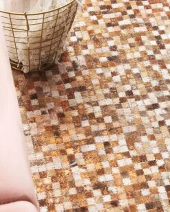 Matto Lehmännahka Ruskea/beige TORUL Useita Kokoja -Koti Kaluste undef src sa picid 792681 type whitesh image