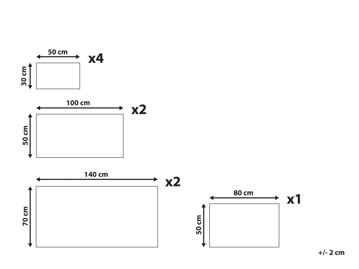Pyyhesetti 9 Kpl Harmaa Puuvilla AREORA - Image 7